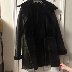 Victoria K Black Leather Jacket